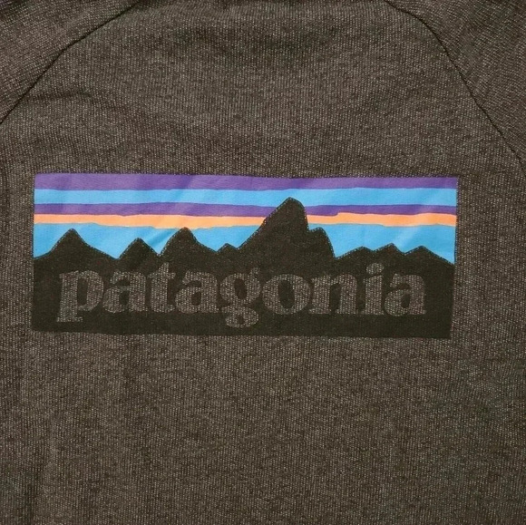 Patagonia Mens Crew Neck Sweatshirt Size M Grey - Picture 7 of 9